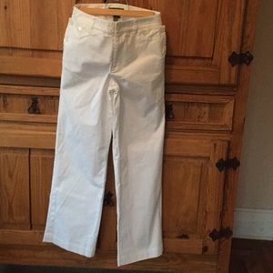 Lauren Ralph Lauren Pants - Lauren Ralph Lauren white nautical pants. Size 4 Lauren Ralph Lauren Pants - Lauren Ralph Lauren white nautical pants. Size 4